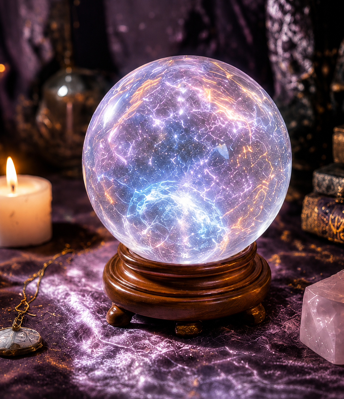 Crystal ball Reading